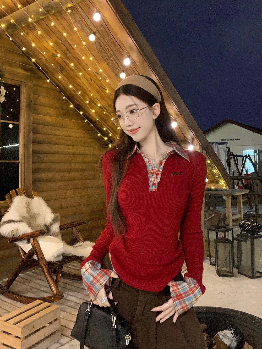 Women Colourblocked Top