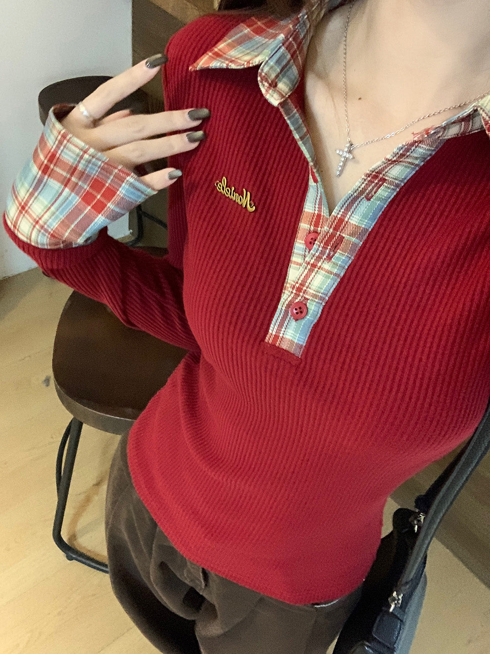 Women Colourblocked Top