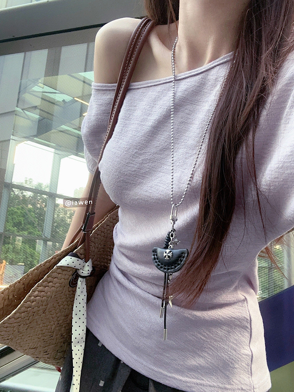 Women Boat Neck Short Sleeves Top