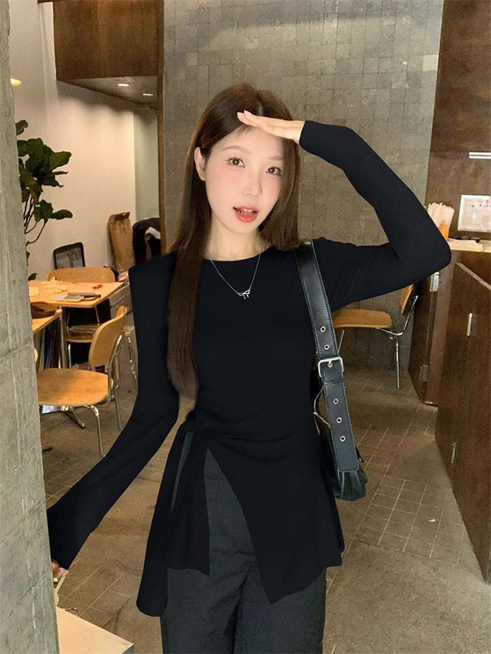 Women Round Neck Top