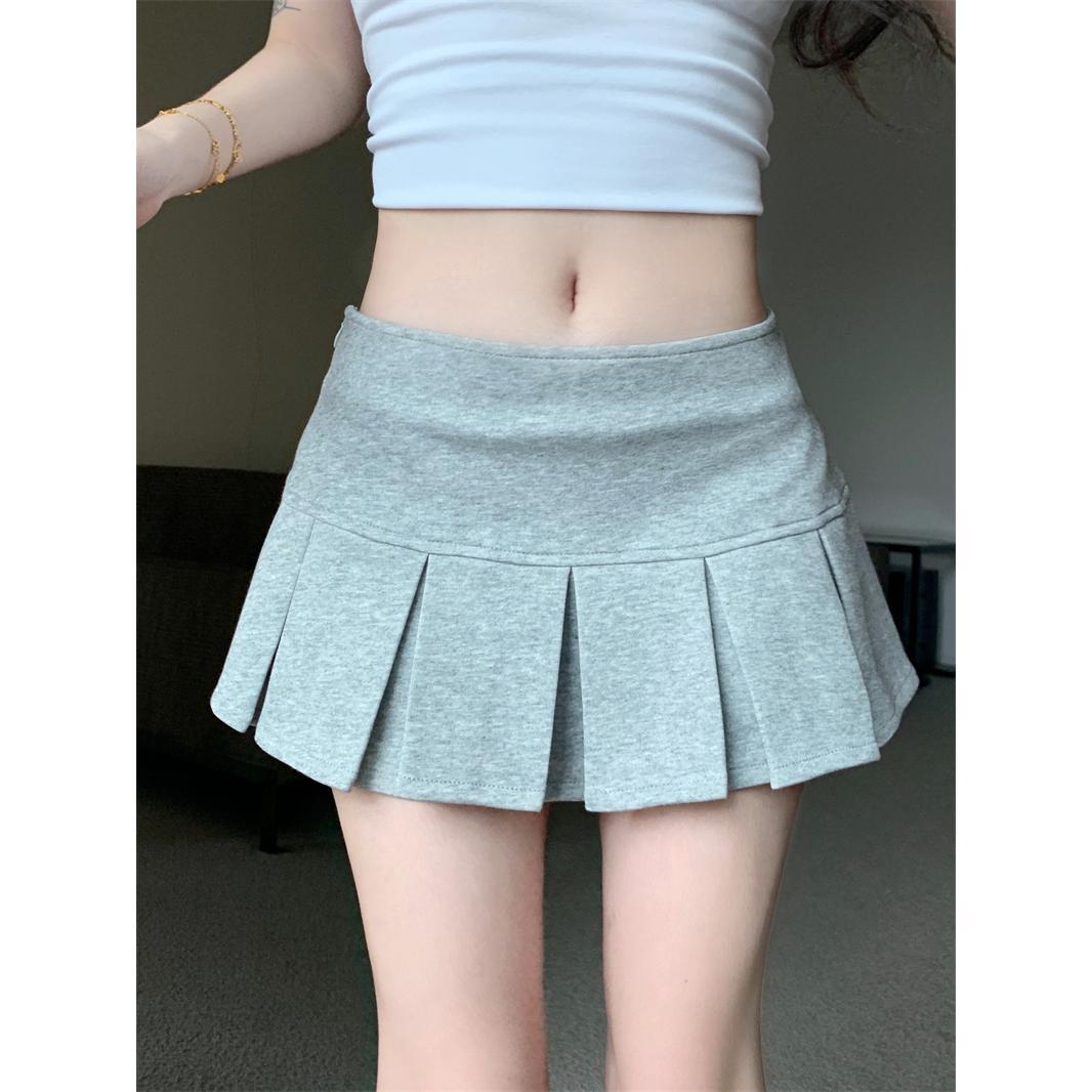 Solid Skorts Skirt