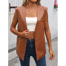 Solid Open-Front Jacket