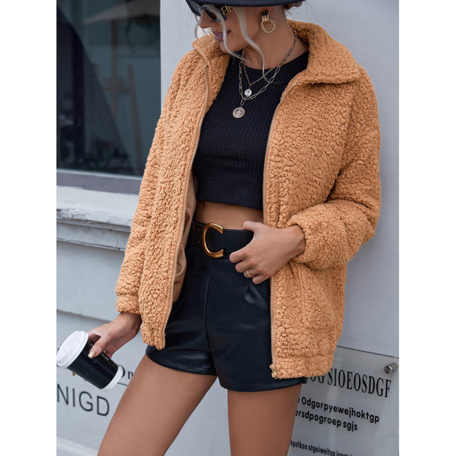 Women Brown Regular Open Front Jacket