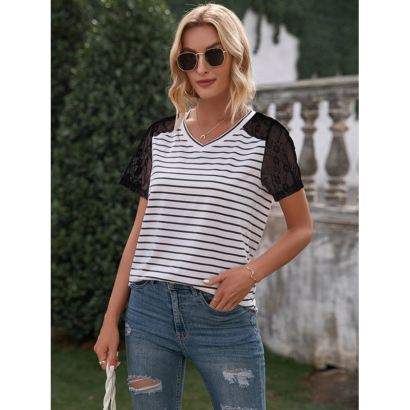 Horizontal Striped Top