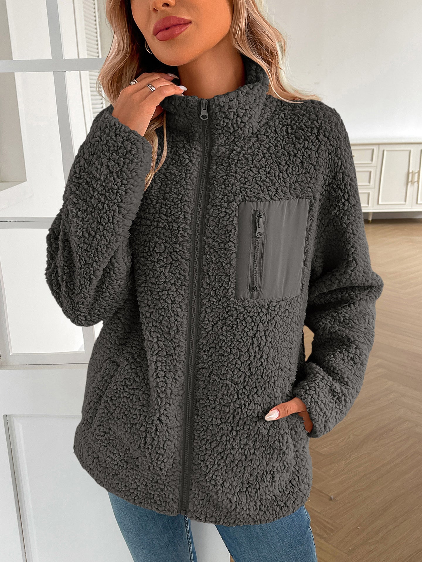 StyleCast Women Regular Open Front Jacket