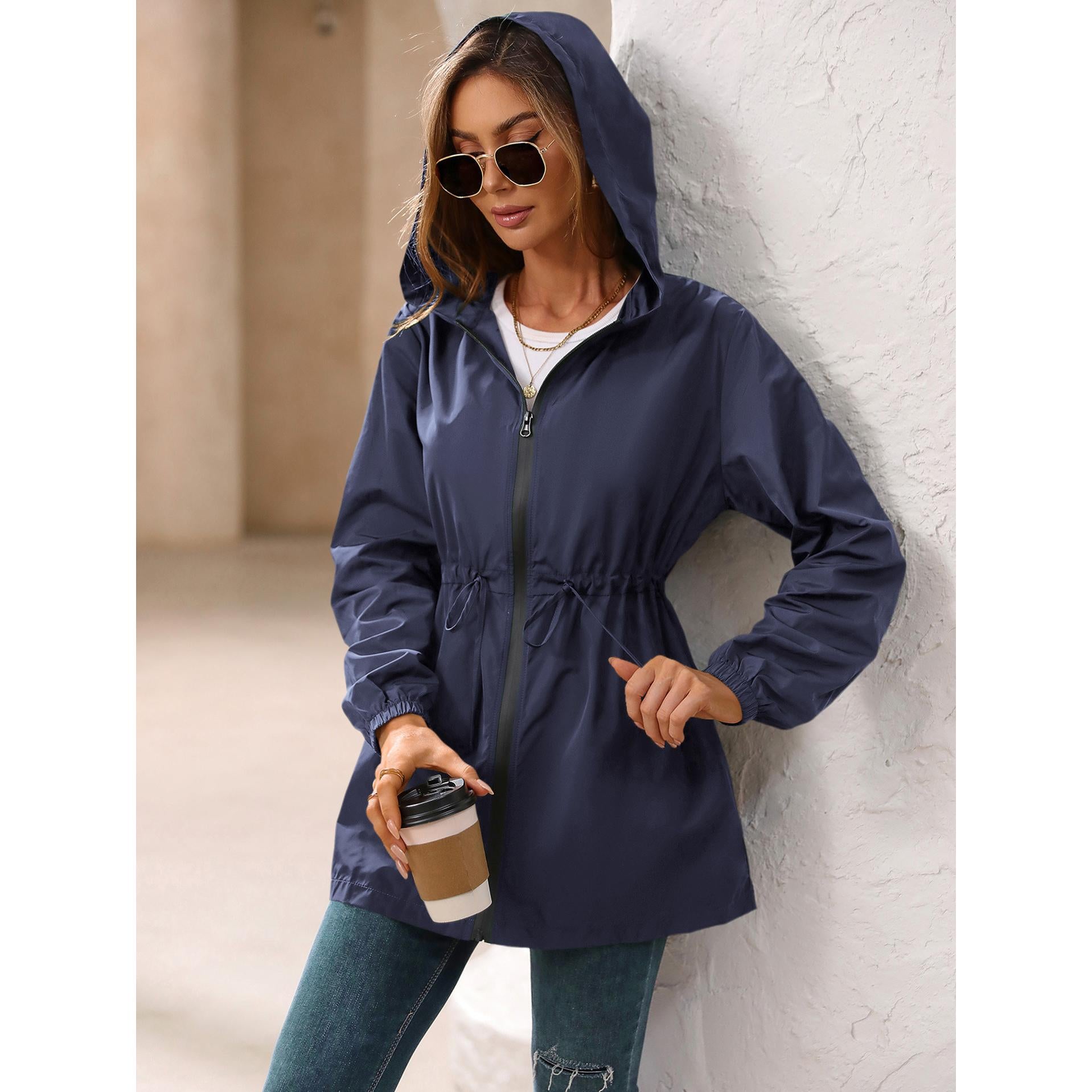 Hooded Longline Tailored Jacket