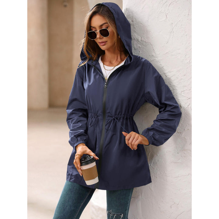 Hooded Longline Tailored Jacket
