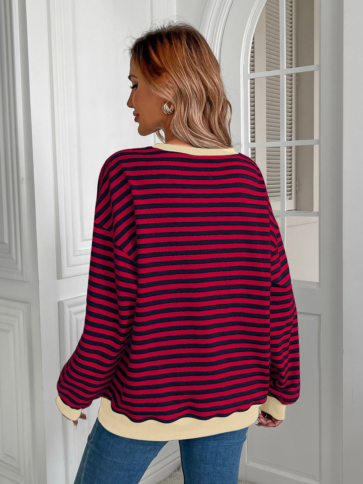Women Striped Sweaters