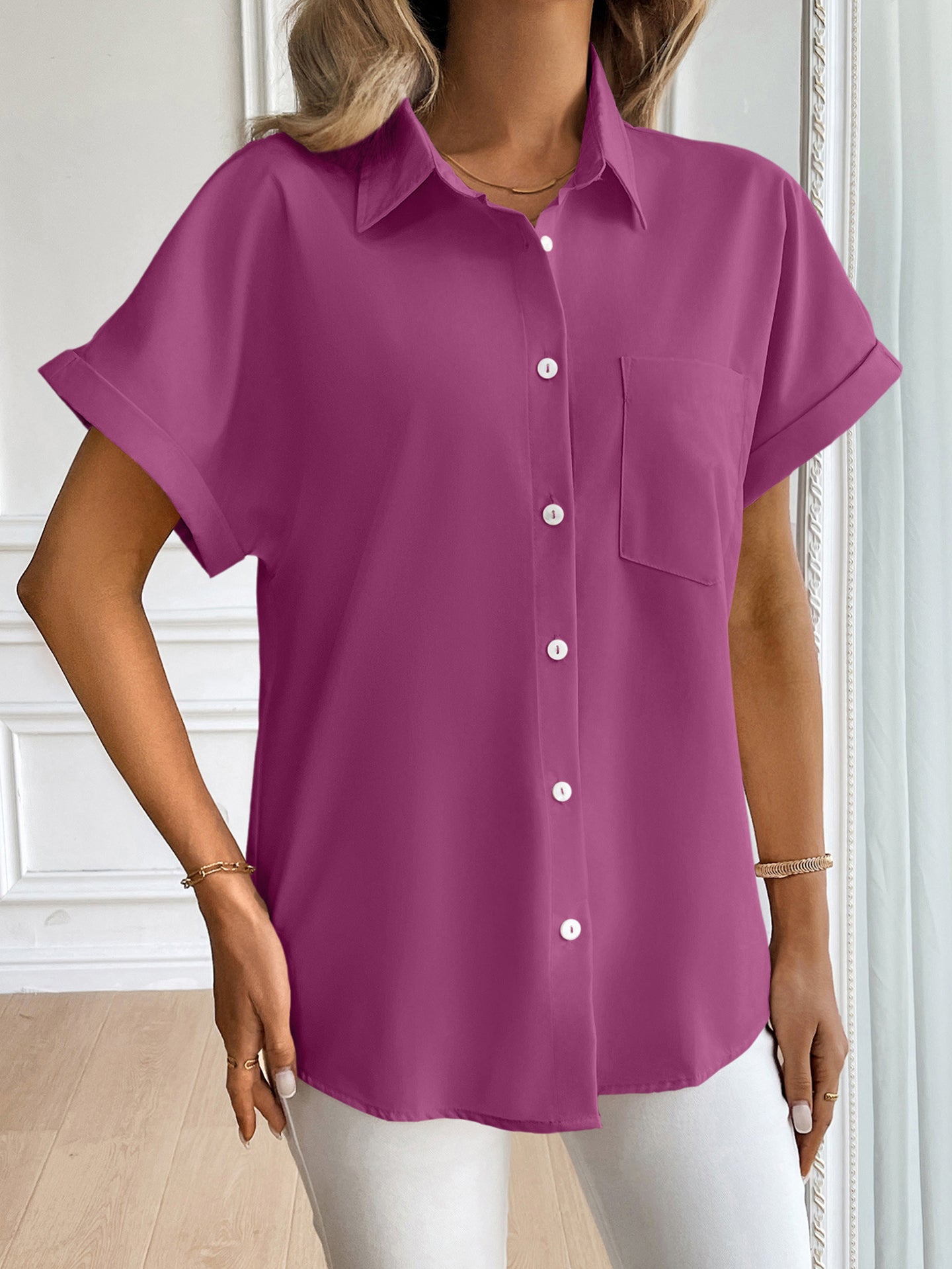 Women Opaque Casual Shirt