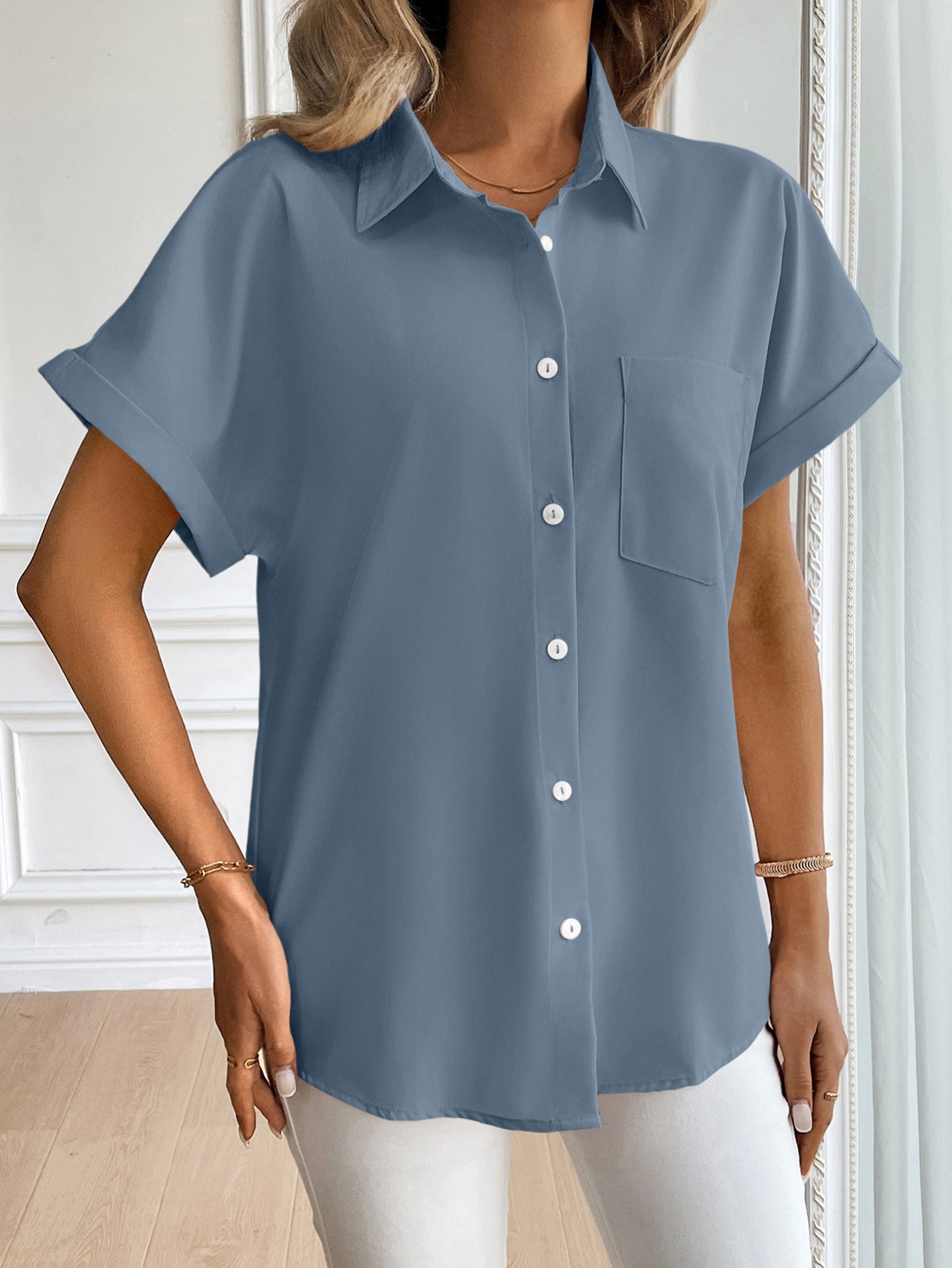 Women Opaque Casual Shirt