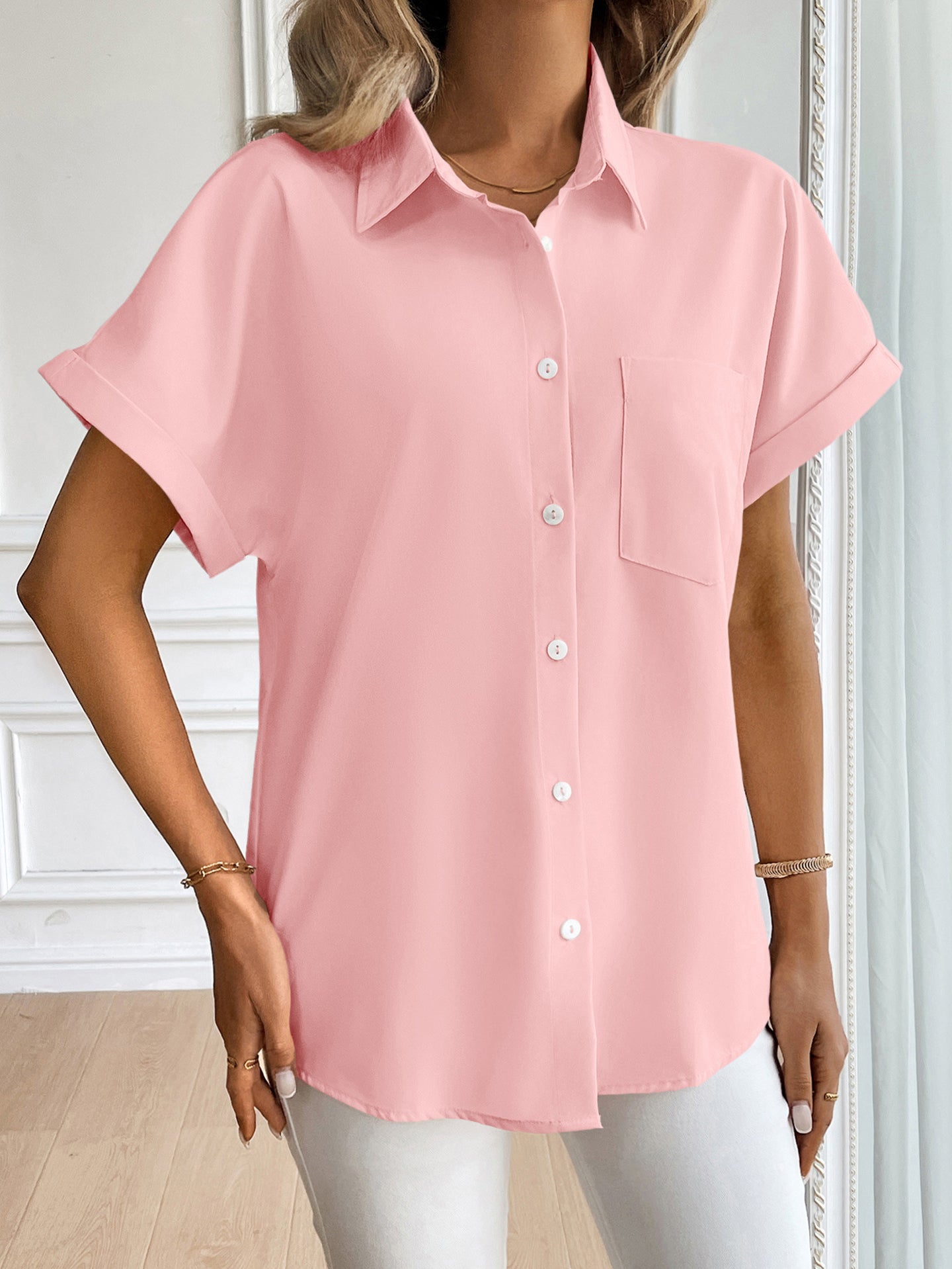 Women Opaque Casual Shirt