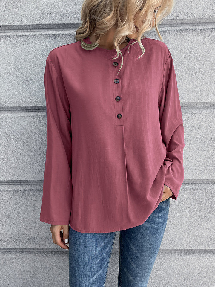 Women Pink Blouson Top