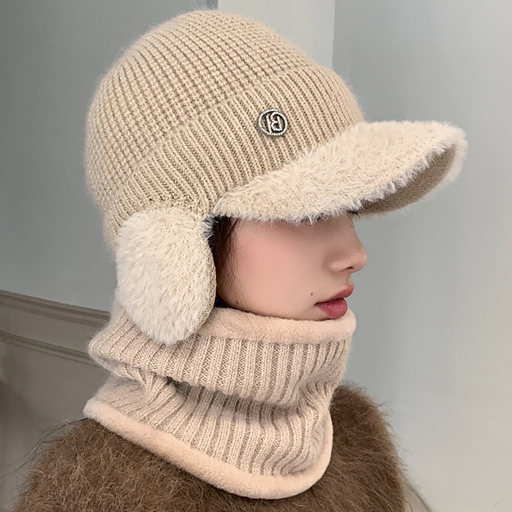 Women Winter Snapback Cap