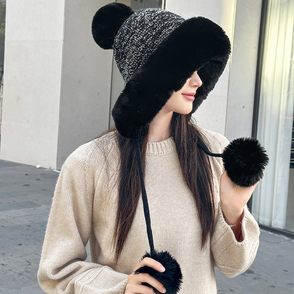 Women Self Design Beanie