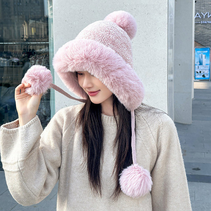 Women Self Design Beanie Caps