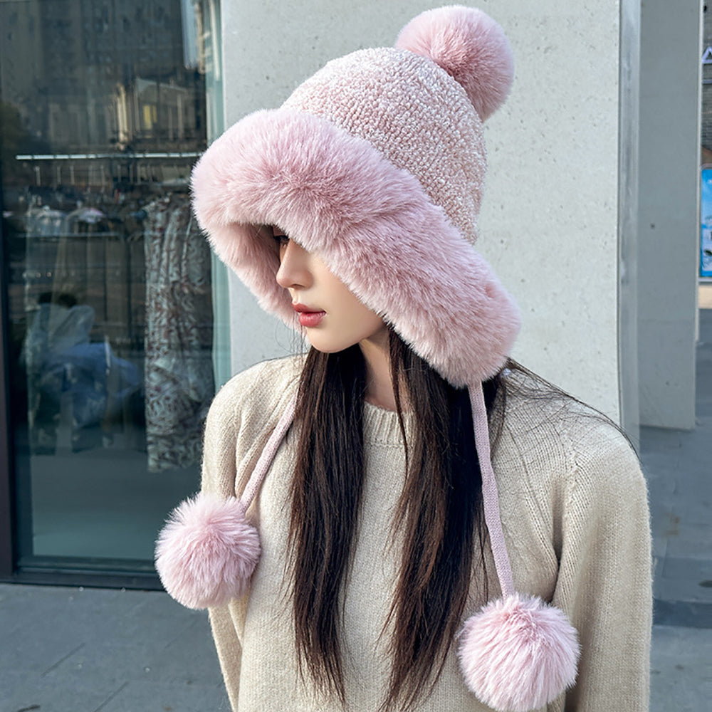 Women Self Design Beanie Caps