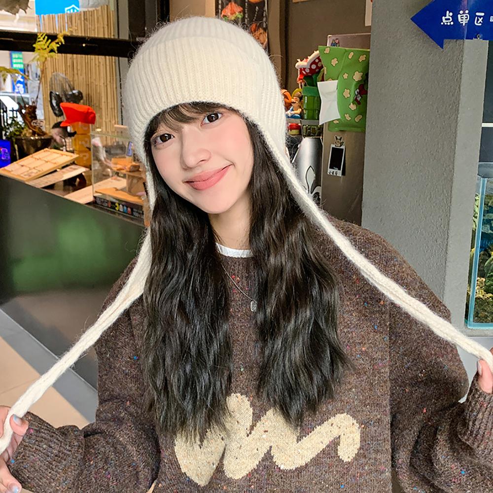 Women Self Design Beanie