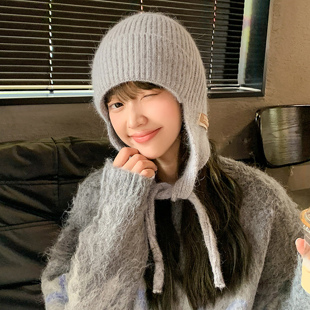 Women Beanie has a visor