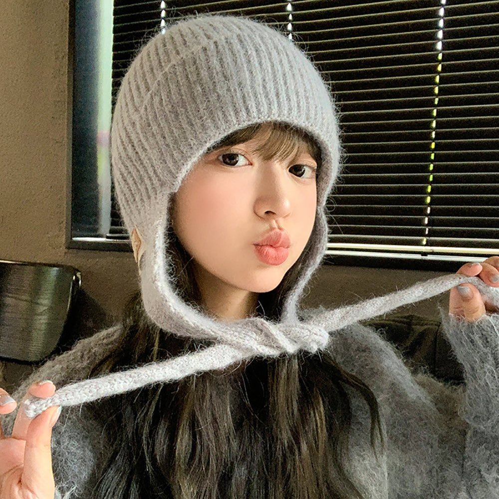 Women Beanie has a visor