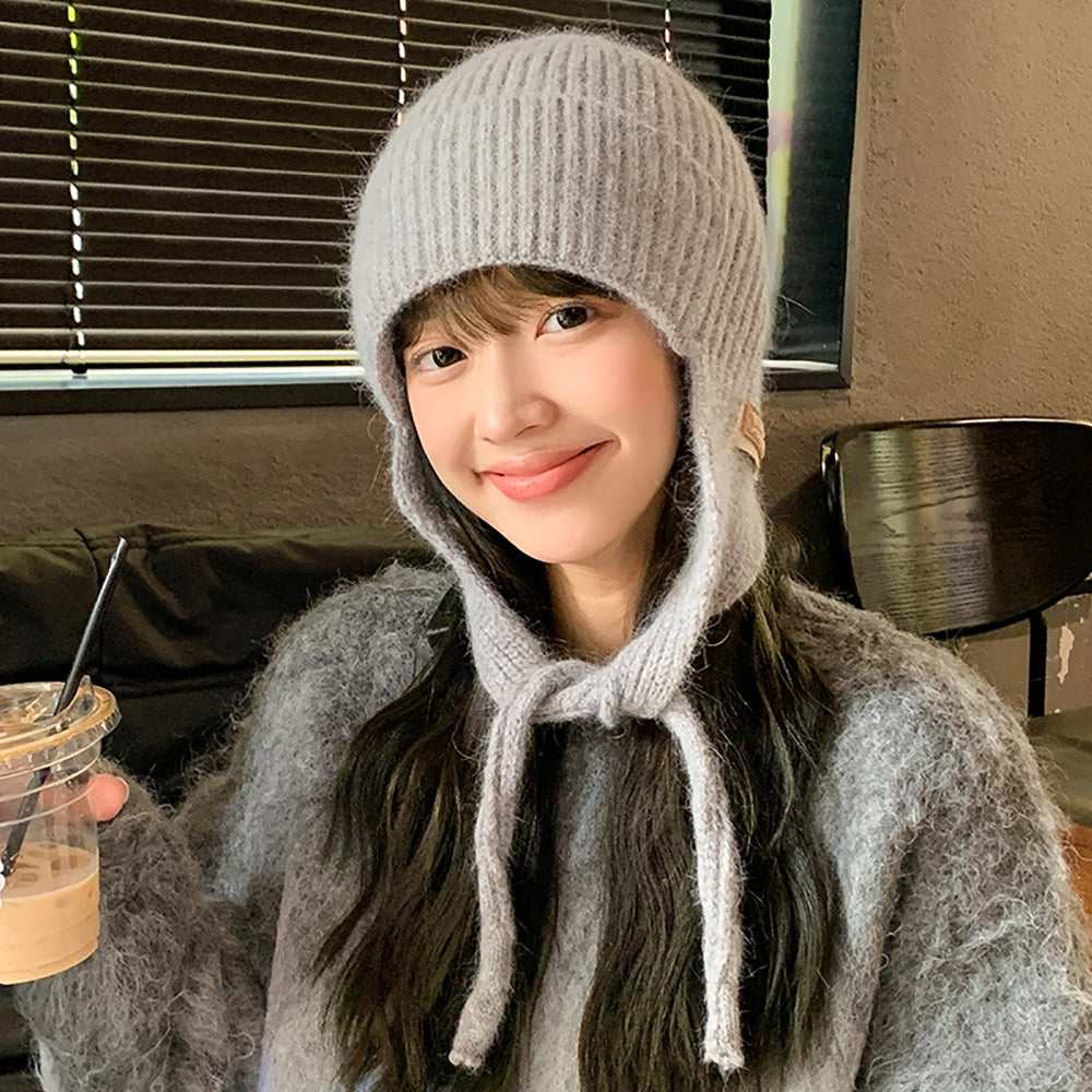 Women Beanie has a visor
