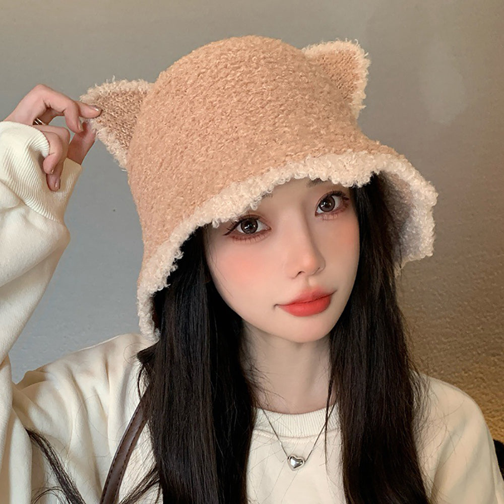 Women Self Design Beanie