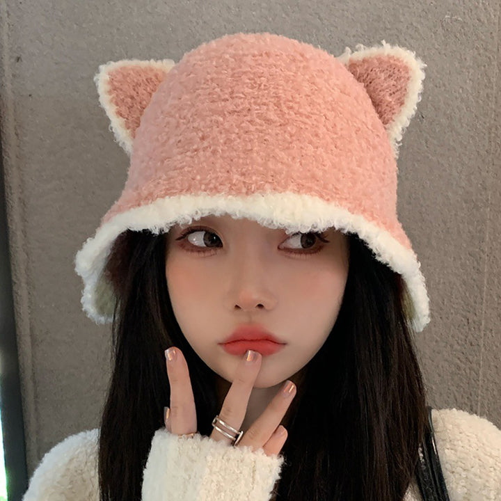 Women Self Design Beanie