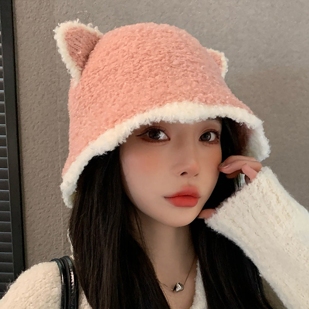 Women Self Design Beanie