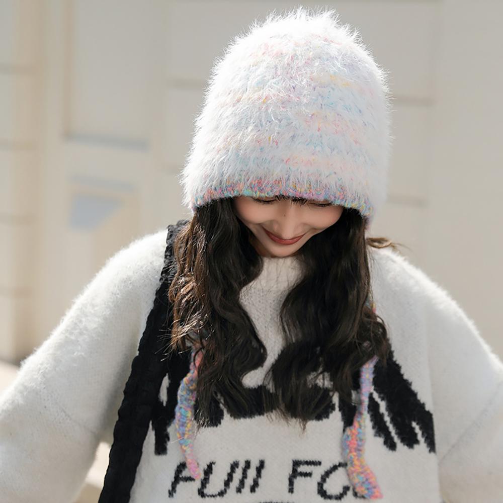 Women Self Design Beanie
