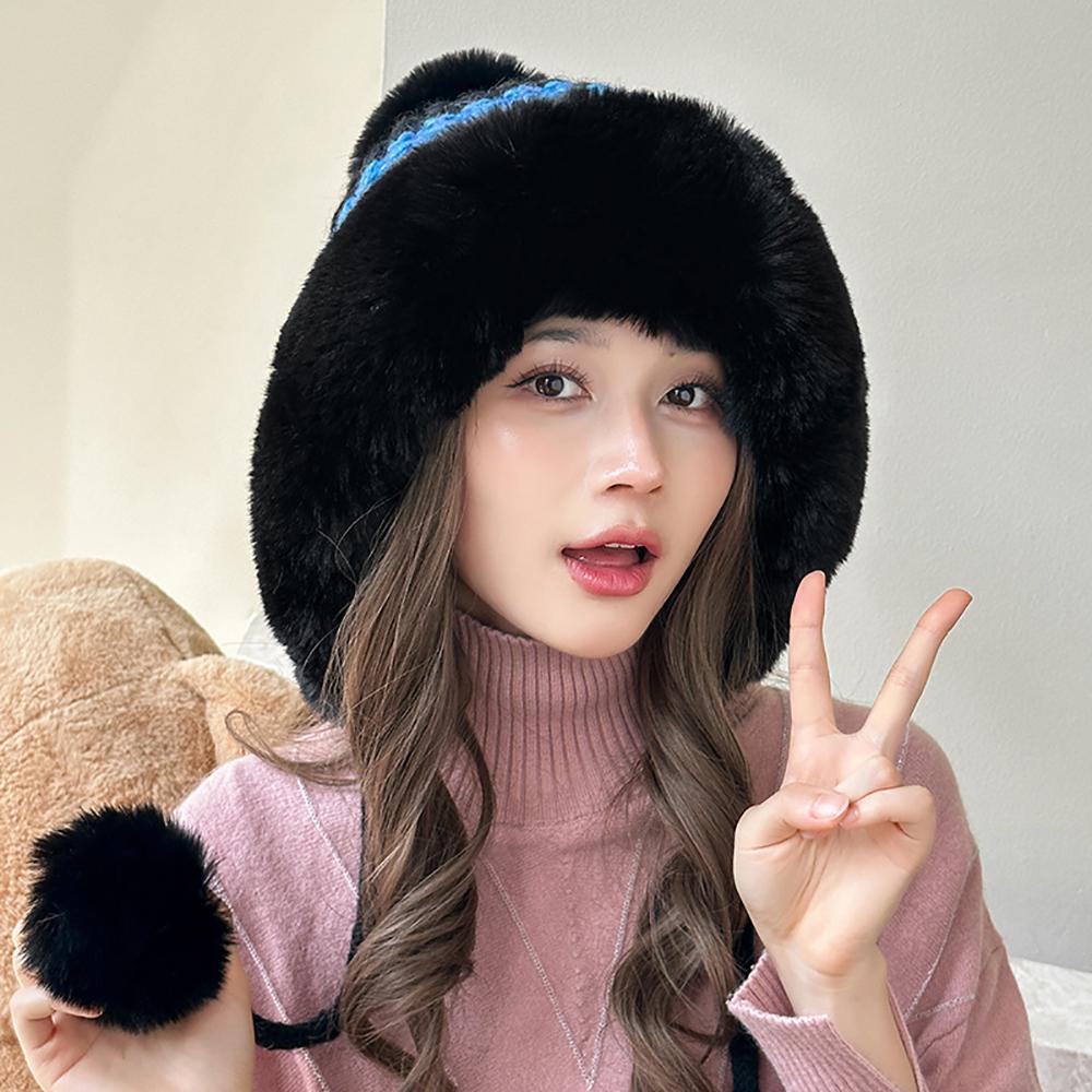 Women Colourblocked Beanie