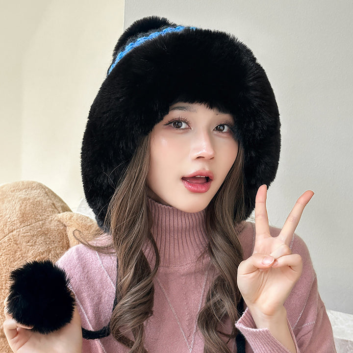 Women Colourblocked Beanie