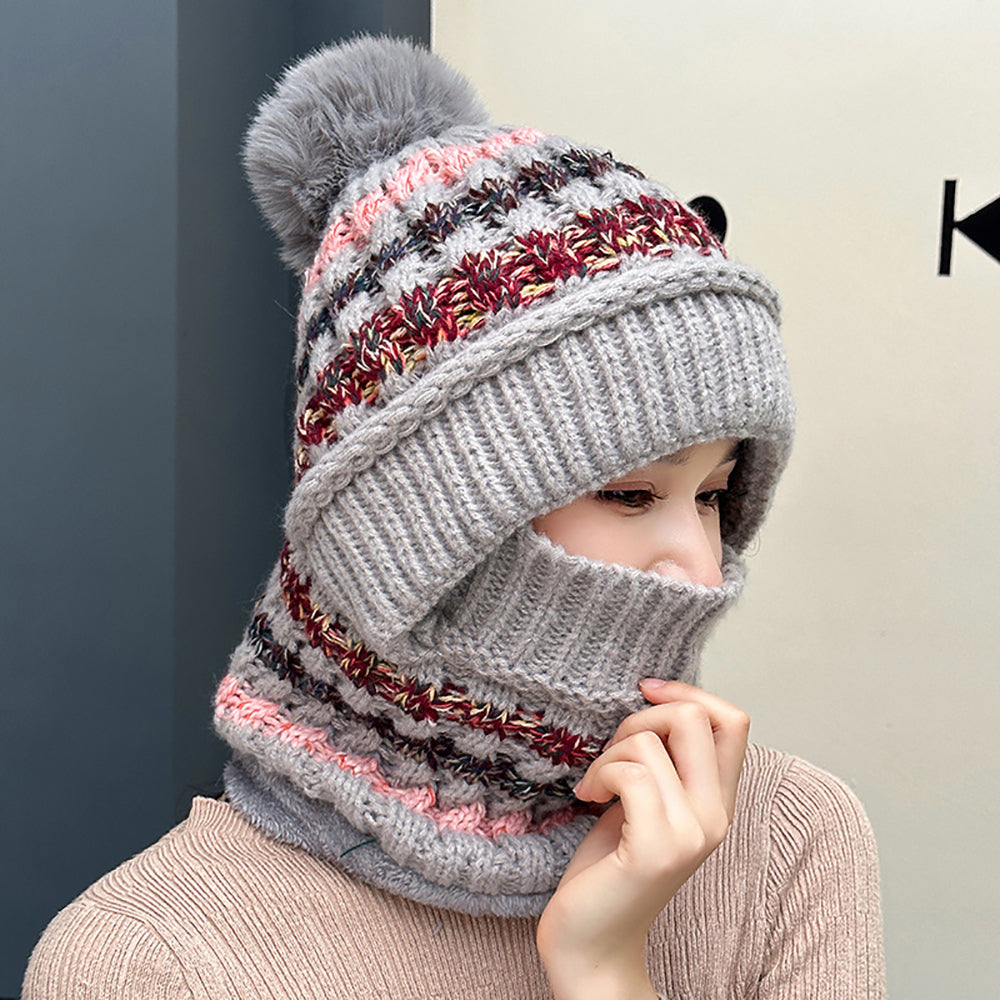 Women Printed Balaclava Caps