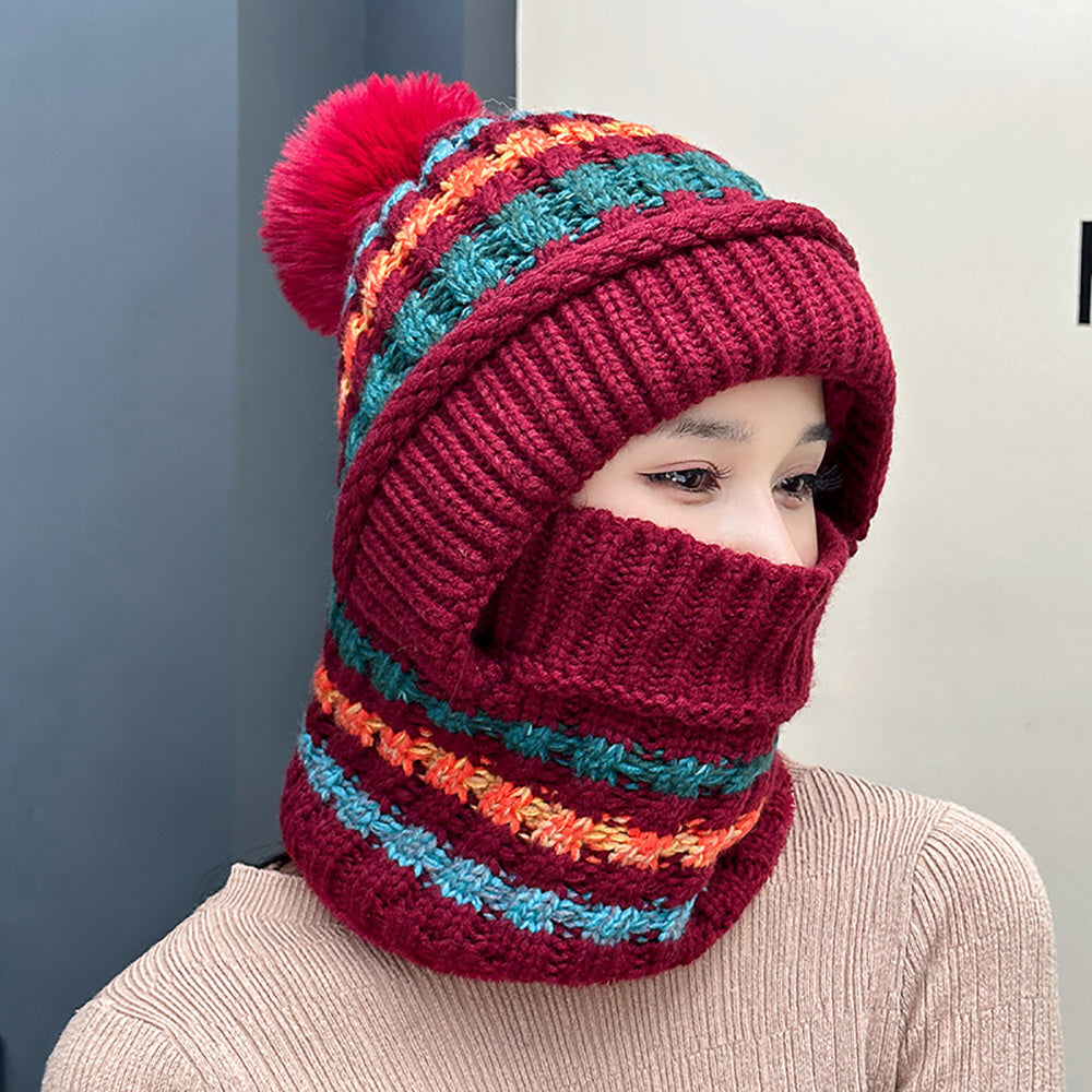Women Self Design Balaclava