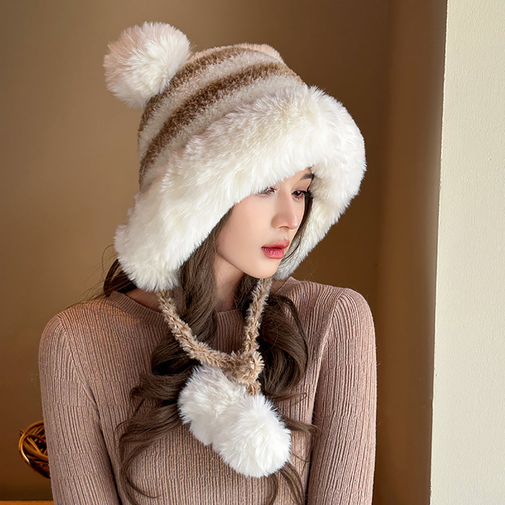 Women Self Design Beanie