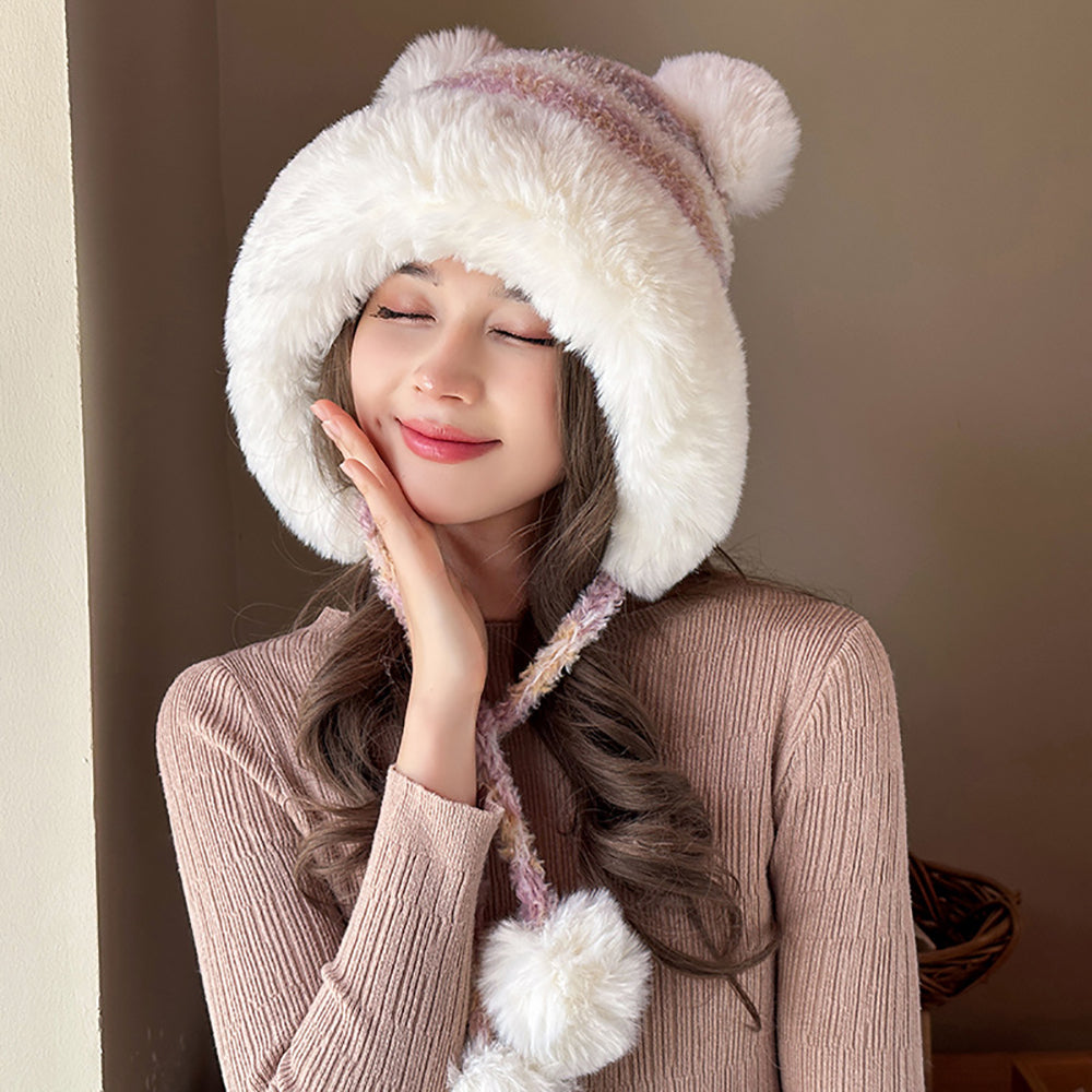 Women Winter Acrylic Beanie