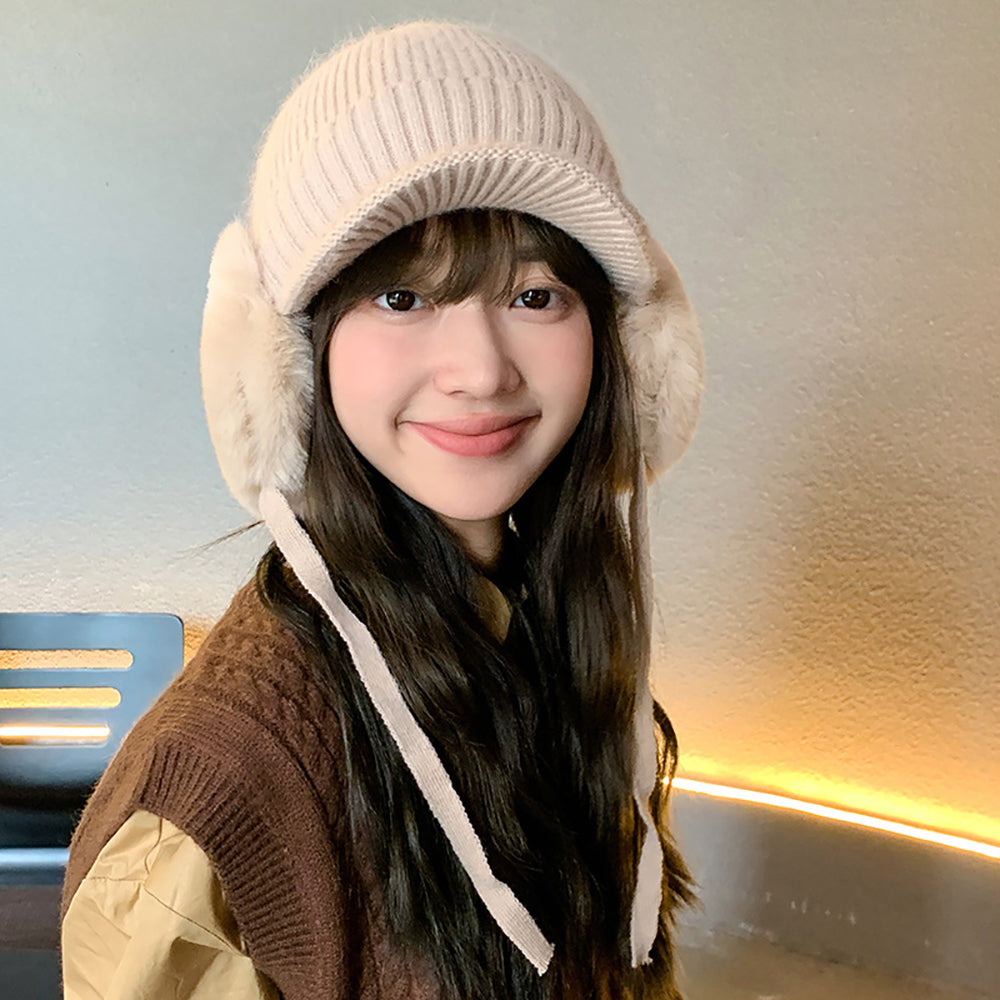 Women Winter Casual Snapback Cap