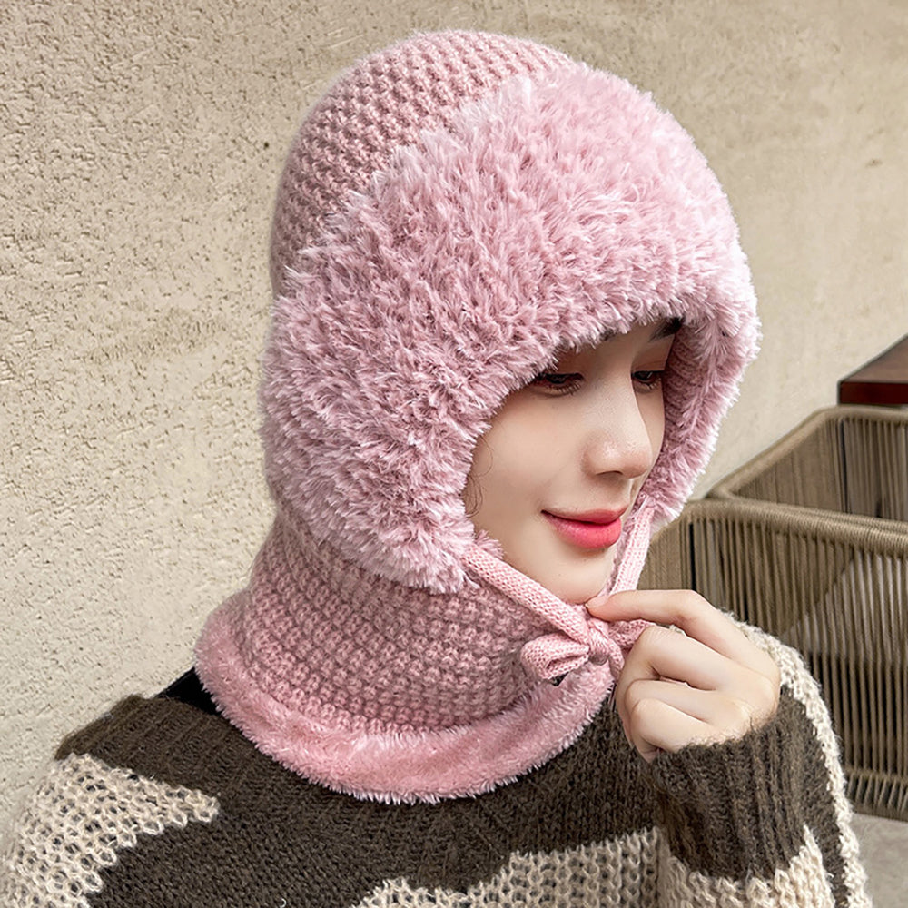 Women Self Design Casual Balaclava Caps