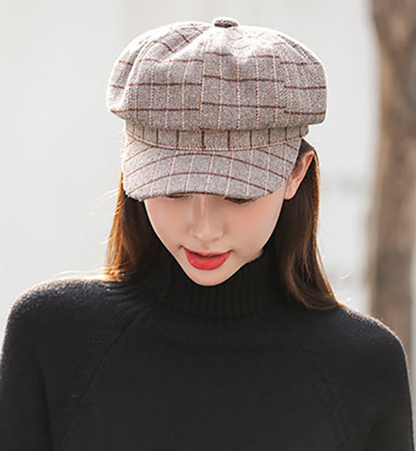 Women Printed Ascot Cap