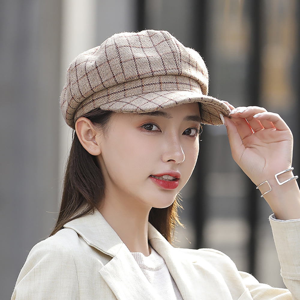 Women Printed Ascot Cap