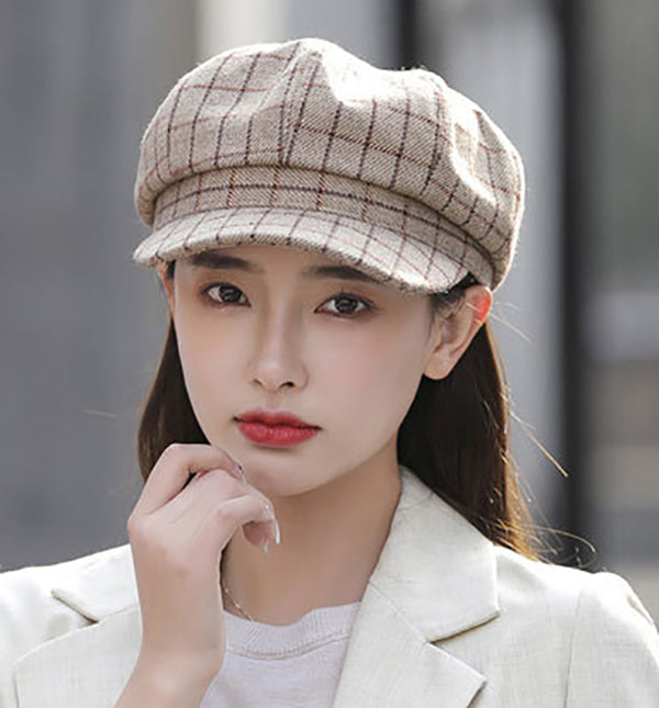 Women Printed Ascot Cap