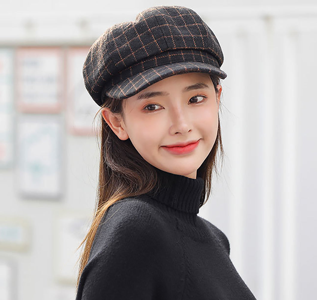 Women Printed Ascot Cap