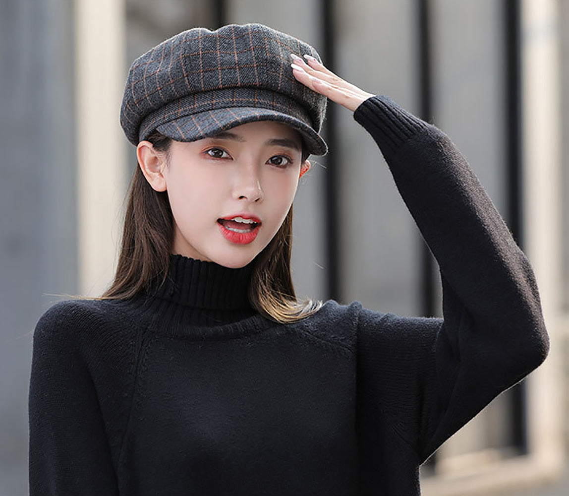 Women Printed Ascot Cap