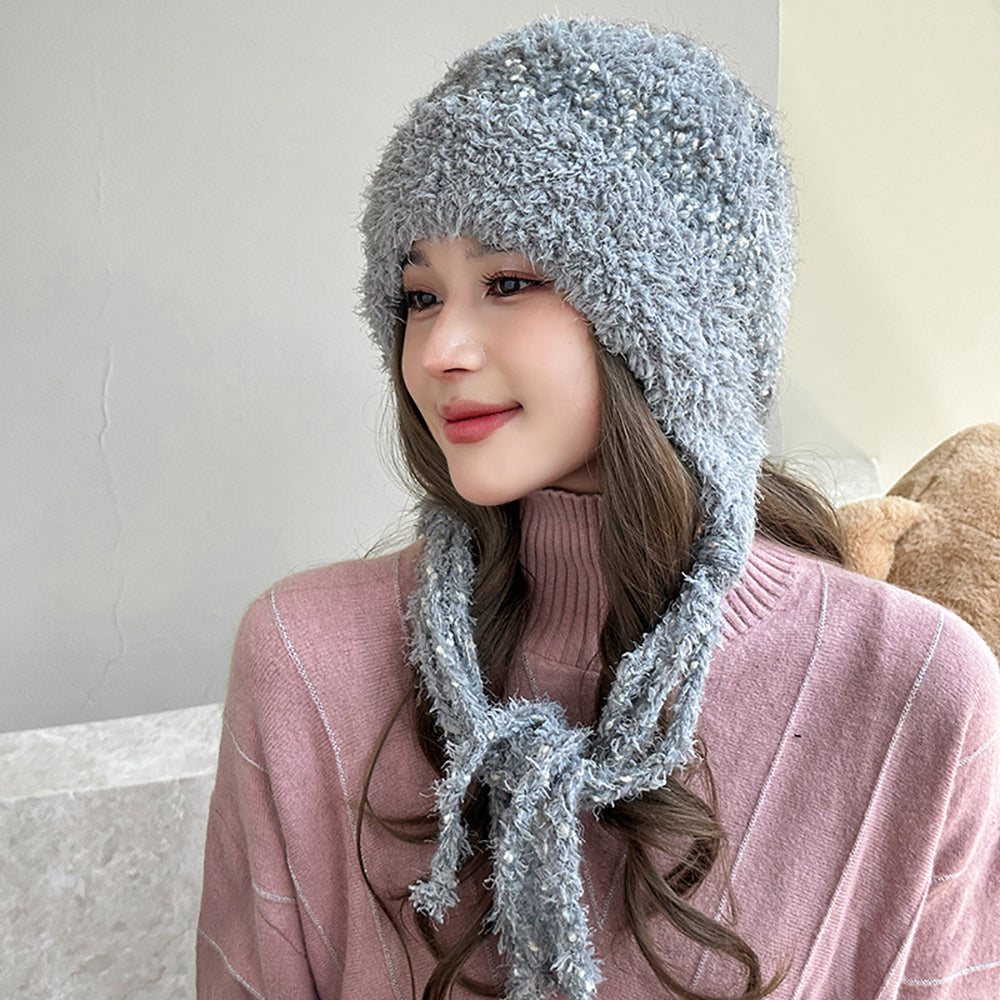 Women Self Design Beanie Caps