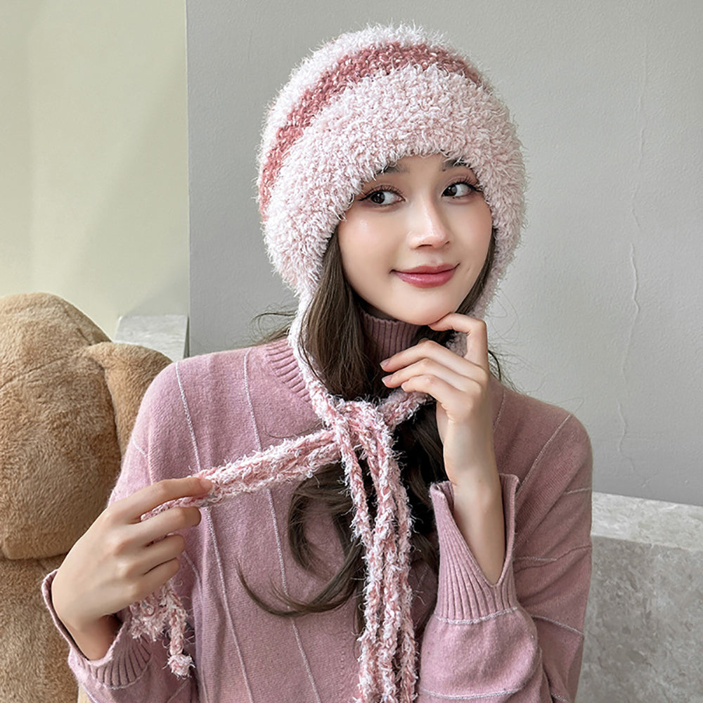 Women Colourblocked Beanie