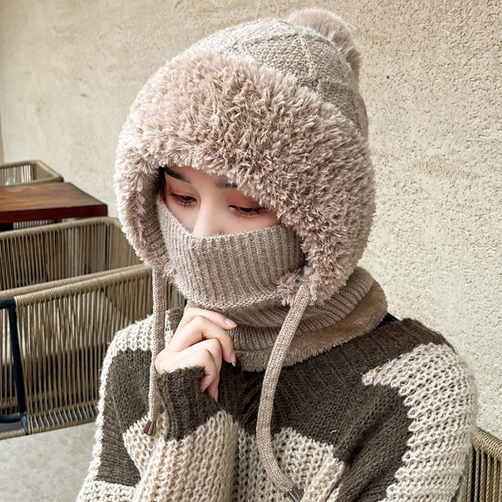 Women Self Design Beanie