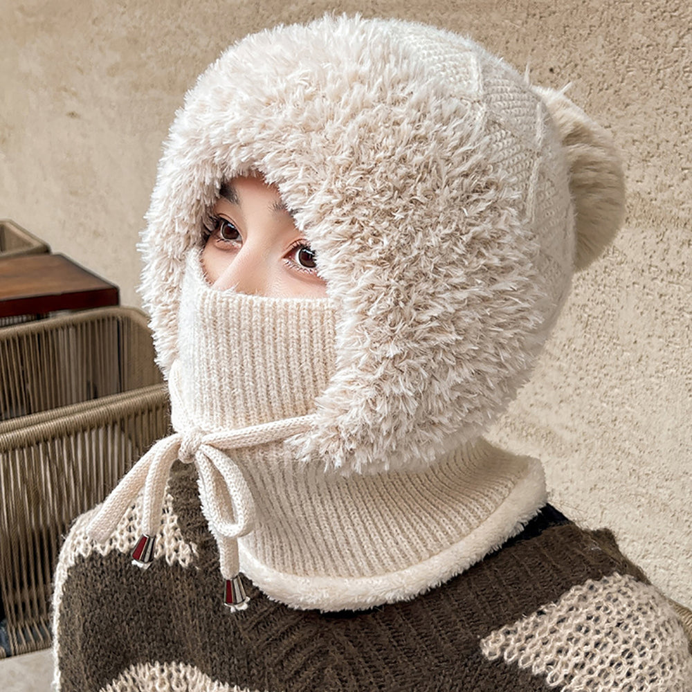 Women Self Design Beanie Cap