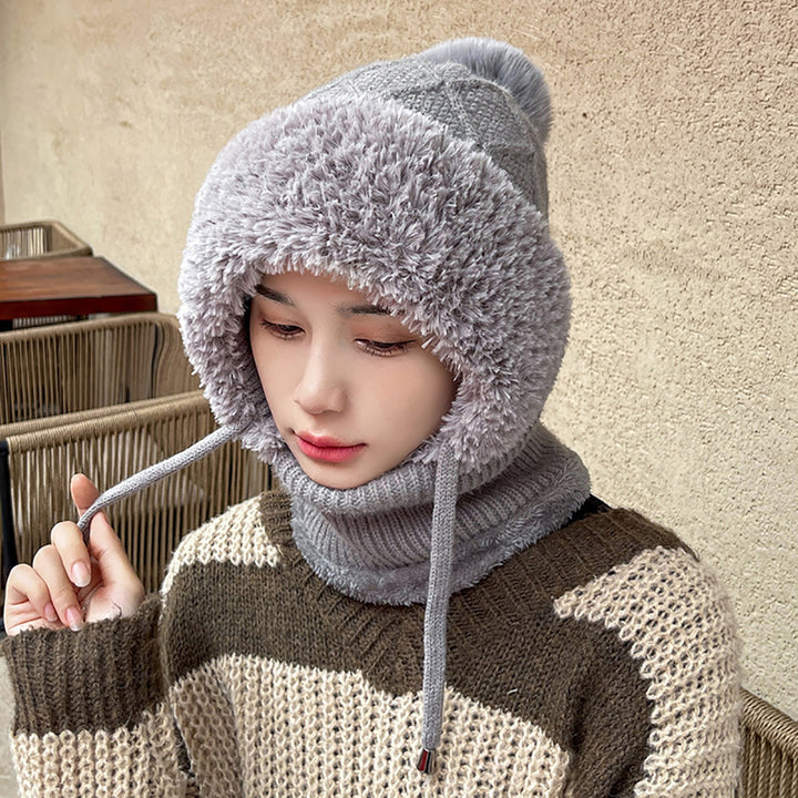 Women Self Design Beanie