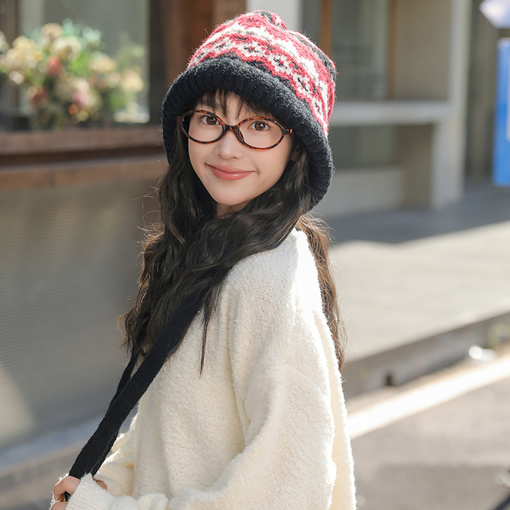 Women Printed Beanie