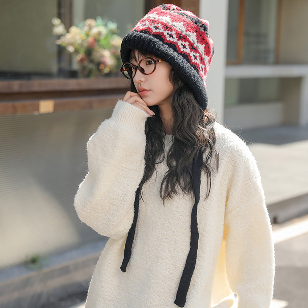 Women Printed Beanie