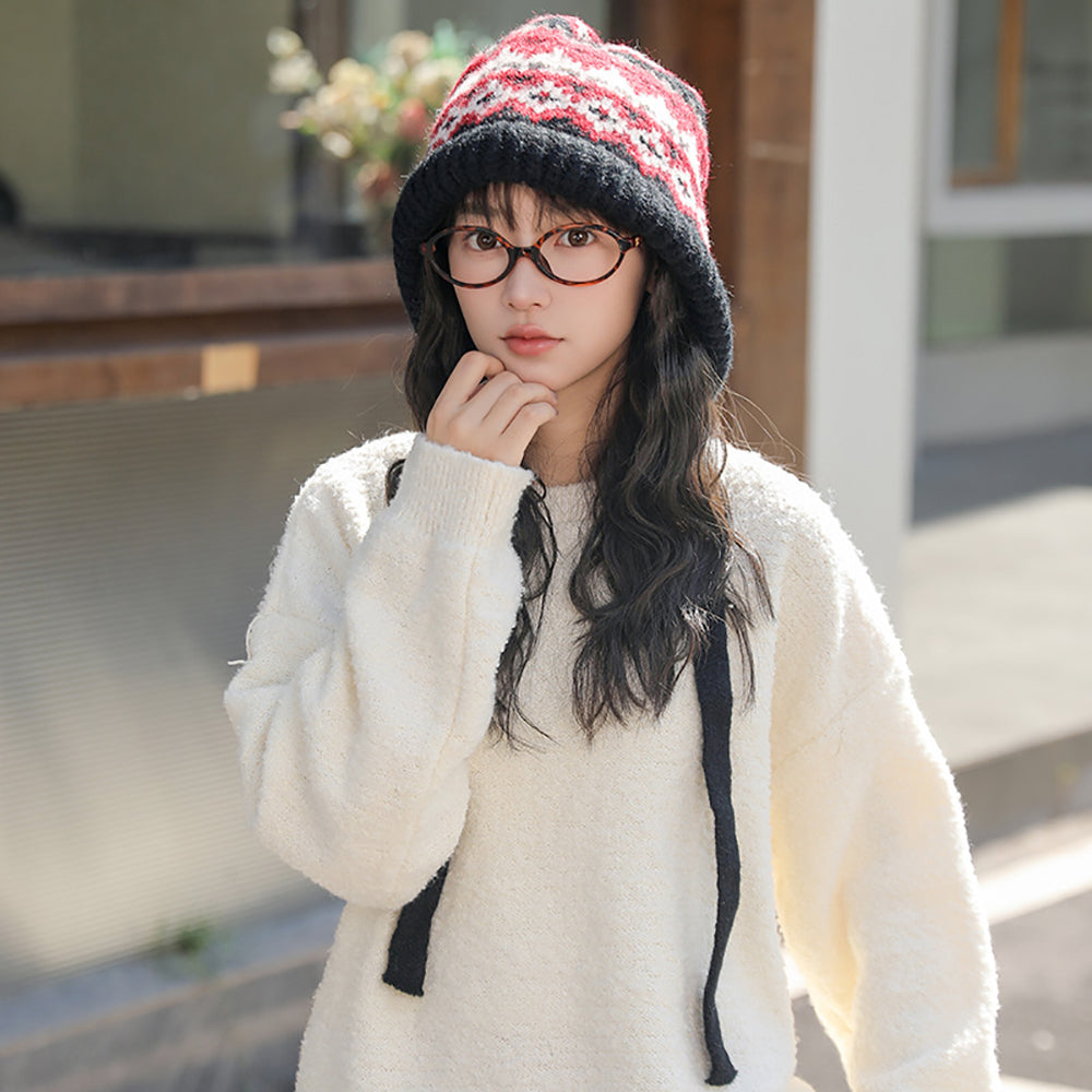 Women Printed Beanie