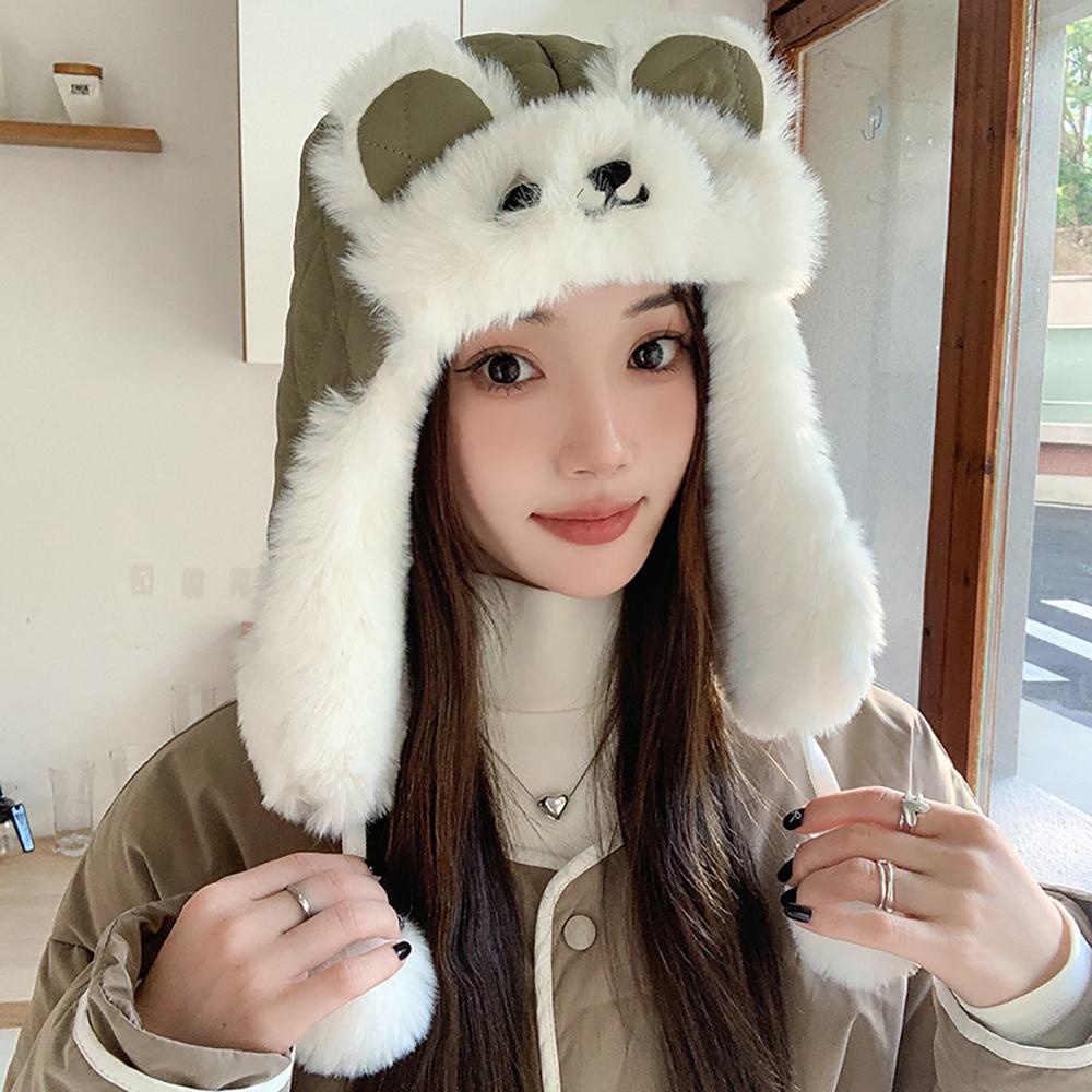 Women Self Design Beanie